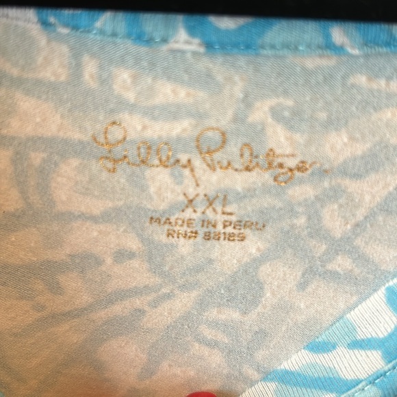 Lilly Pulitzer PRICED AS SET OF THREE Finn Long Sleeve Printed Shirts Size XXL - Picture 8 of 11